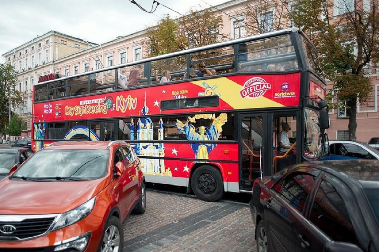 Podil Apart Near Poschtova Square History Center Kiev Dış mekan fotoğraf