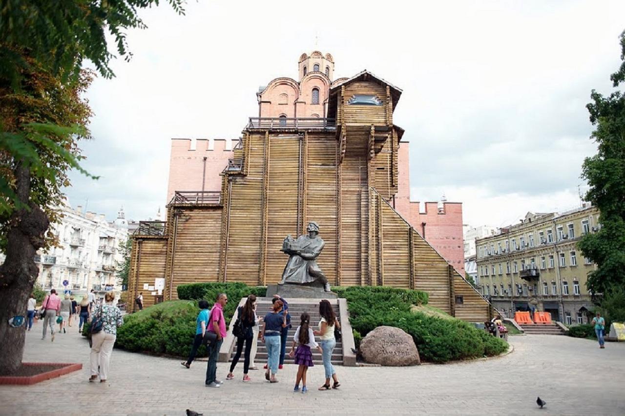 Podil Apart Near Poschtova Square History Center Kiev Dış mekan fotoğraf