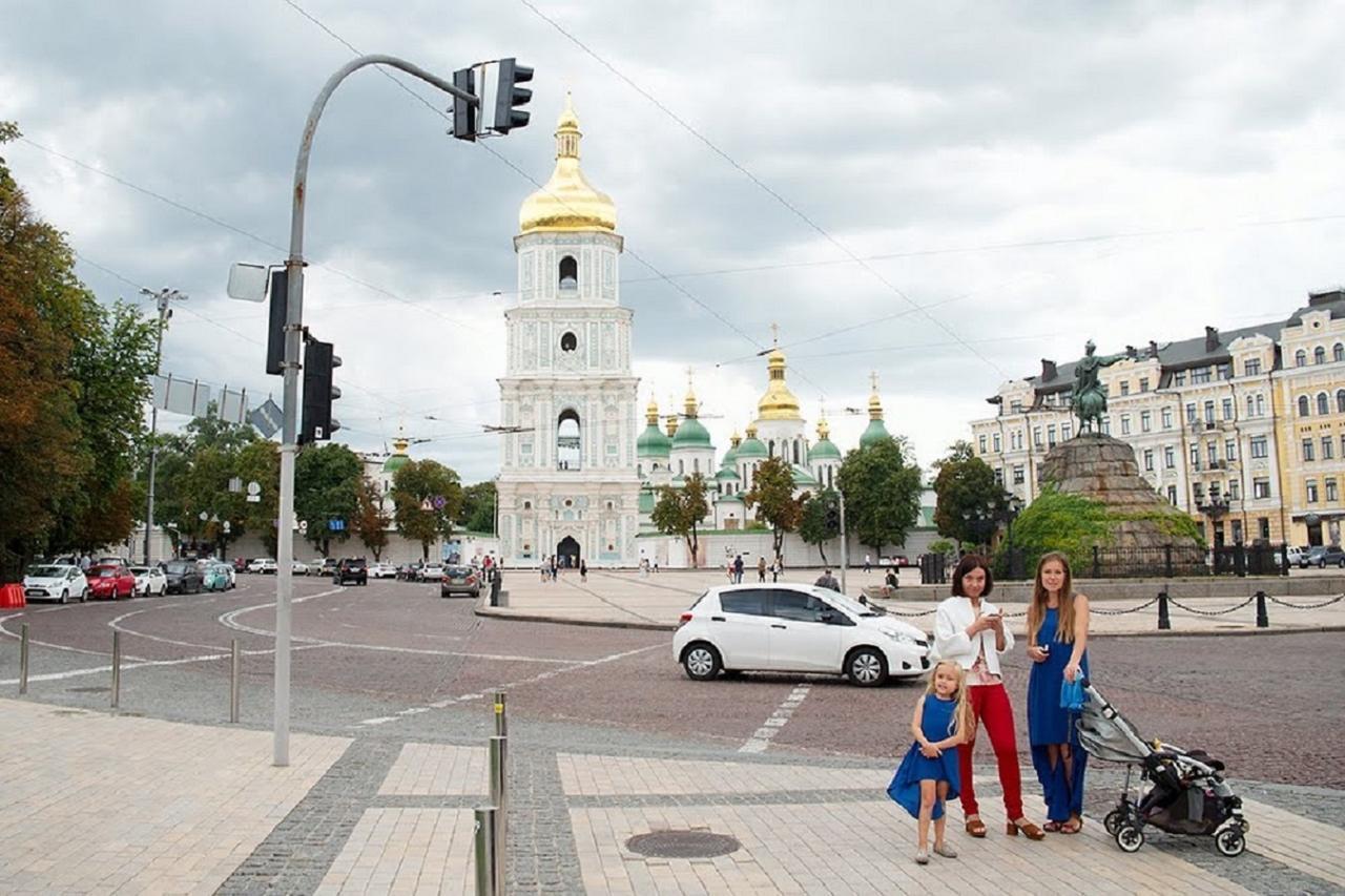 Podil Apart Near Poschtova Square History Center Kiev Dış mekan fotoğraf